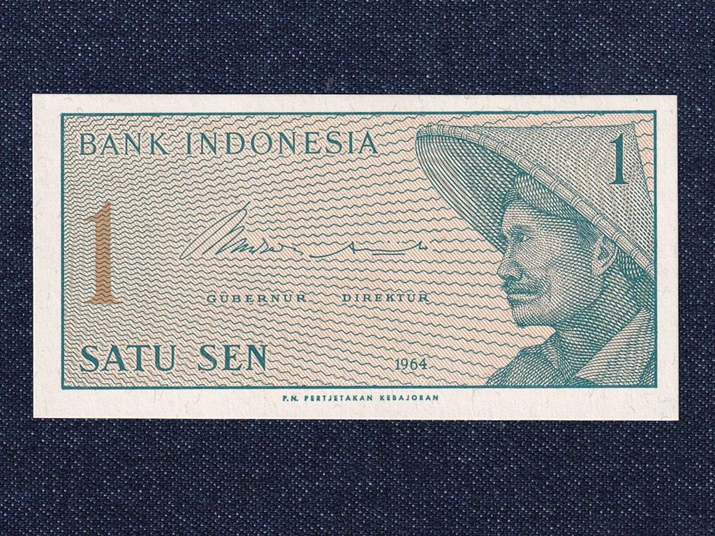 Indonézia 1 Sen bankjegy
