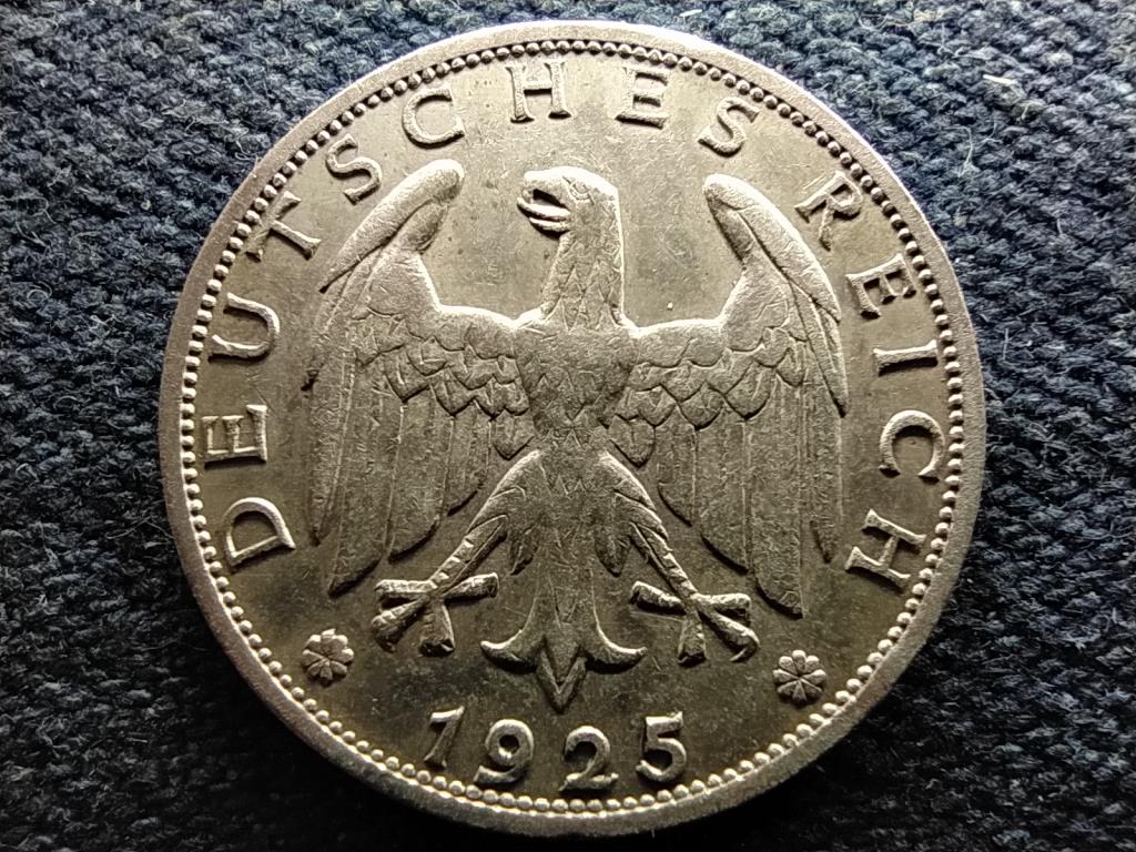 Németország Weimari Köztársaság (1919-1933) .500 ezüst 1 birodalmi márka
