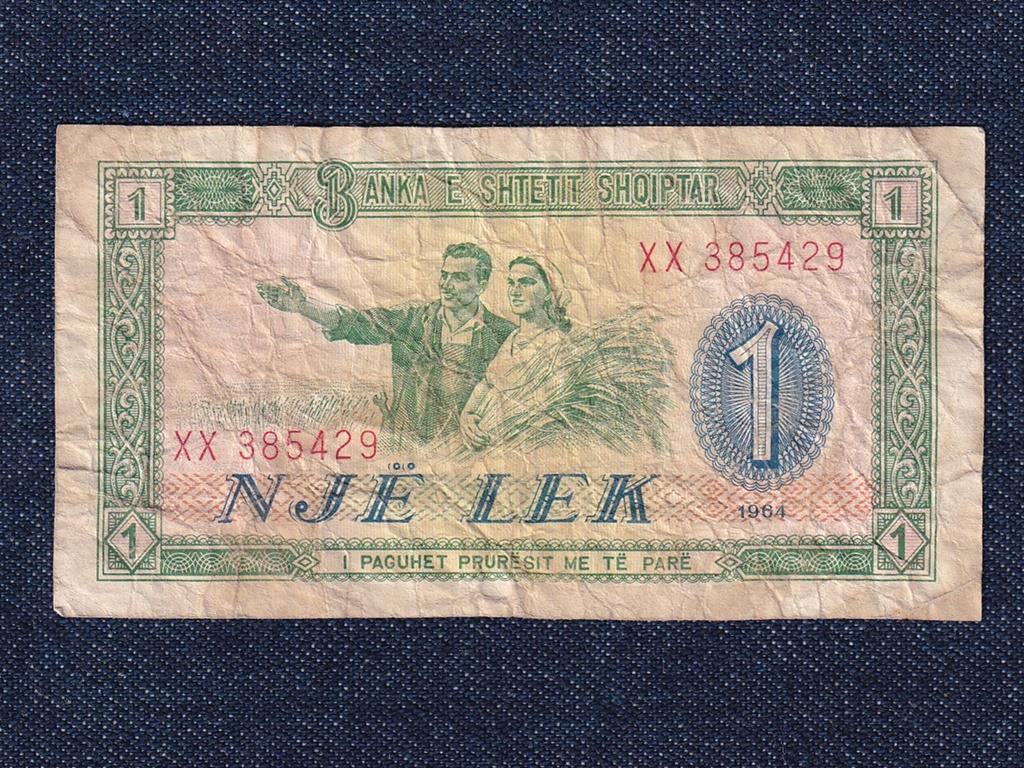 Albánia Szocialista Köztársaság (1945-1990) 1 Lek bankjegy