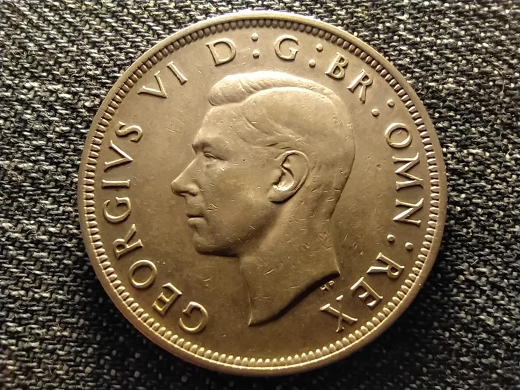 Anglia VI. György (1936-1952) .500 ezüst 1/2 Korona