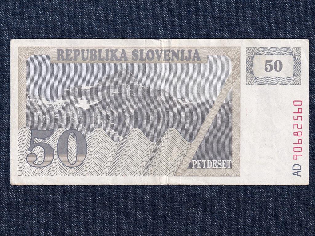 Szlovénia 50 tolar bankjegy