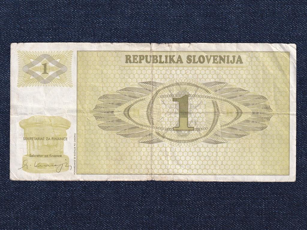 Szlovénia 1 tolar bankjegy