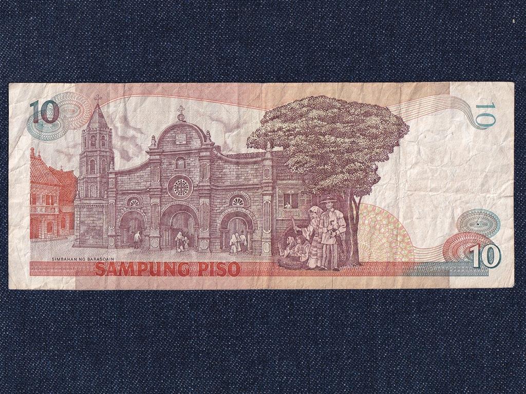 Fülöp-szigetek Köztársaság (1946-) 10 Pezó bankjegy