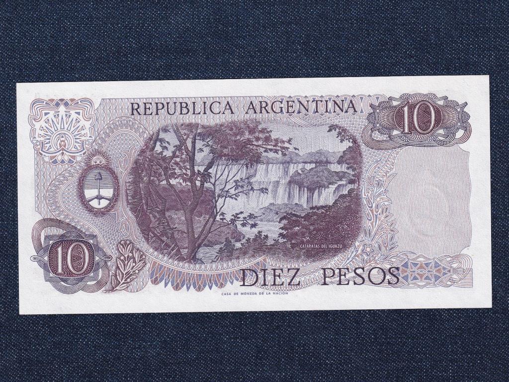 Argentína Szövetségi tartomány (1861-0) 10 Peso bankjegy