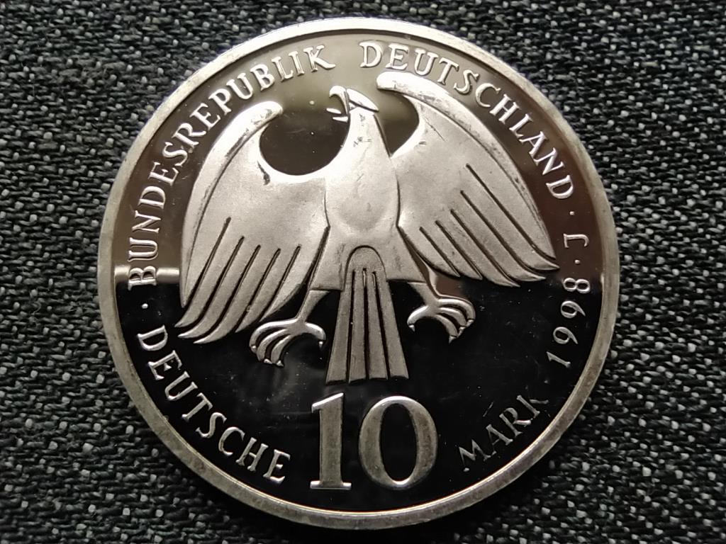 Németország Vesztfáliai béke .925 ezüst 10 Márka