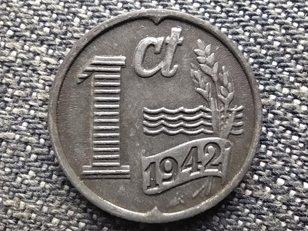 Hollandia Német megszállás 1 Cent