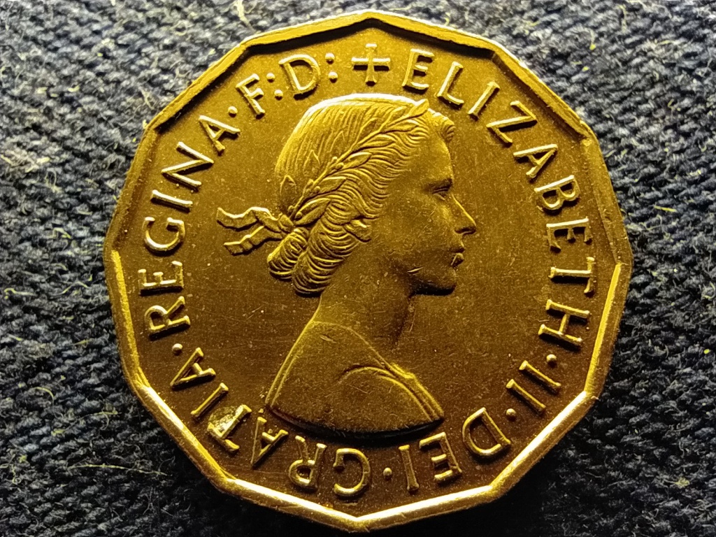 Anglia II. Erzsébet (1952-2022) 3 Penny 