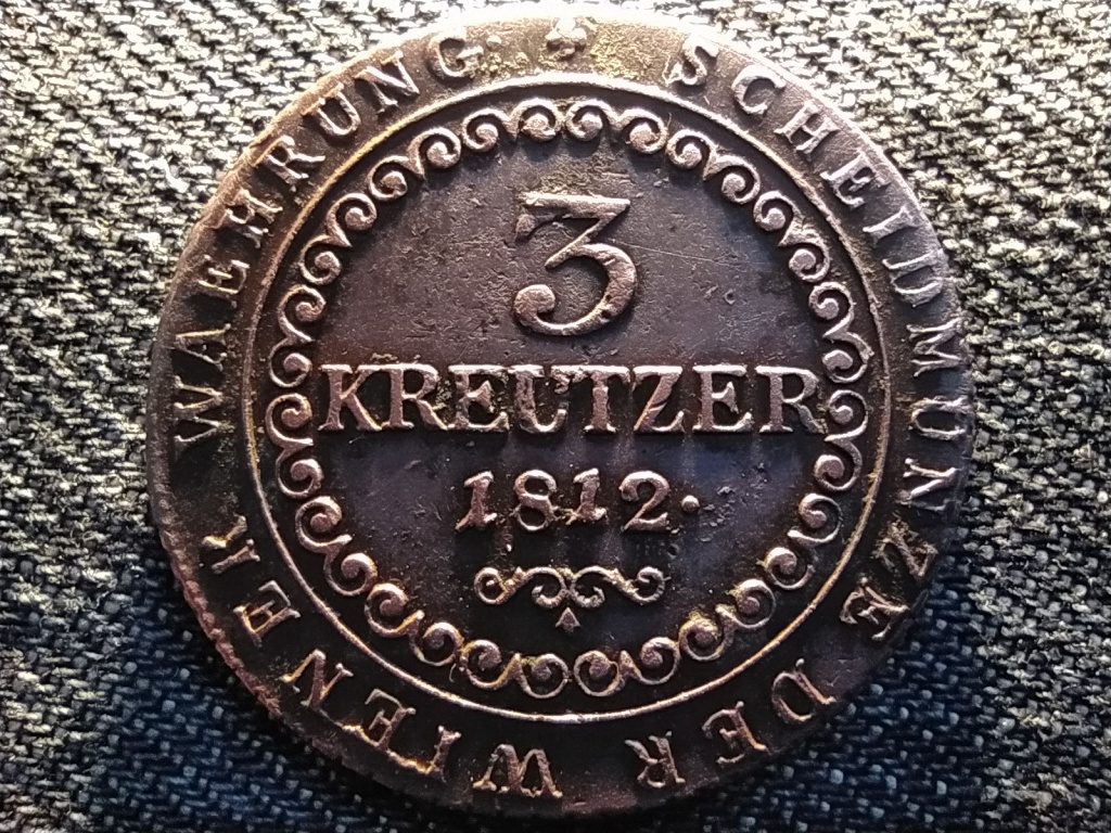Ausztria II. Ferenc 3 Krajcár