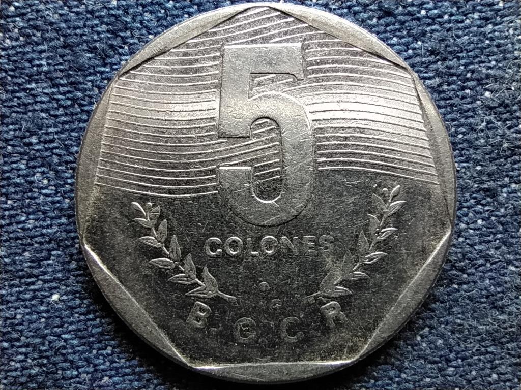 Costa Rica Második Köztársaság (1948-0) 5 Colón