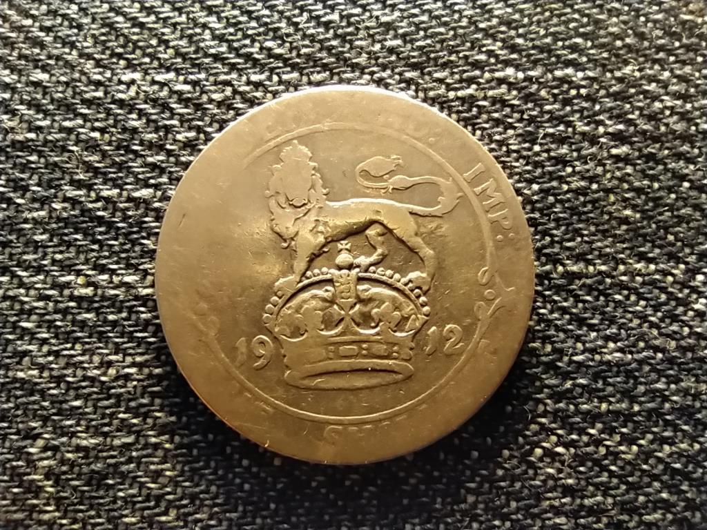 Anglia V. György (1910-1936) .925 ezüst 1 Shilling