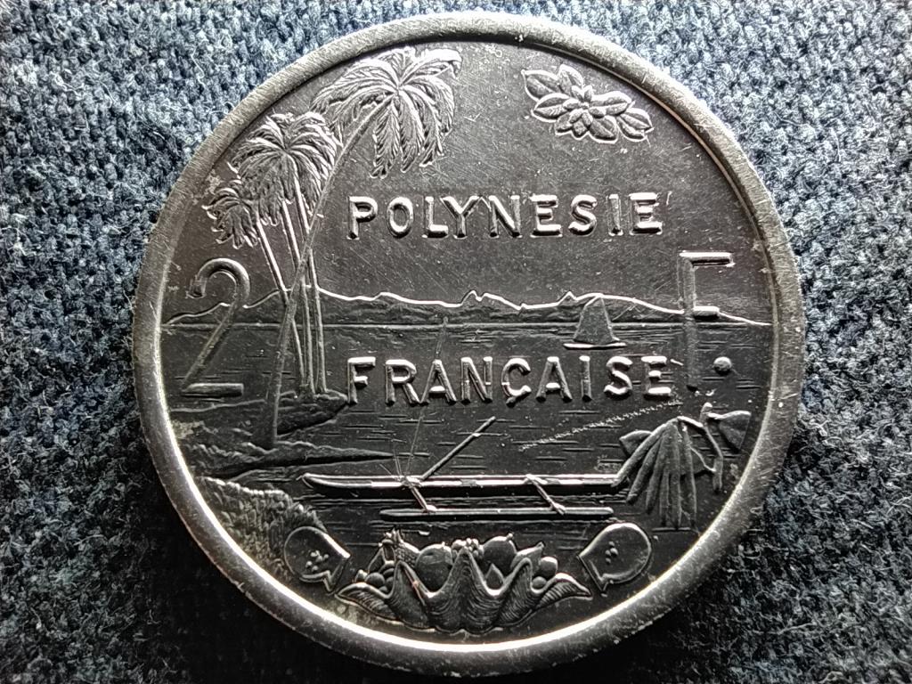 Francia Polinézia 2 frank