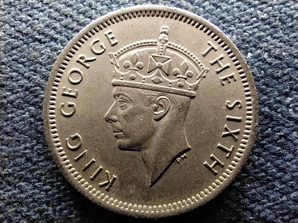 Malajzia VI. György (1936-1952) 10 cent
