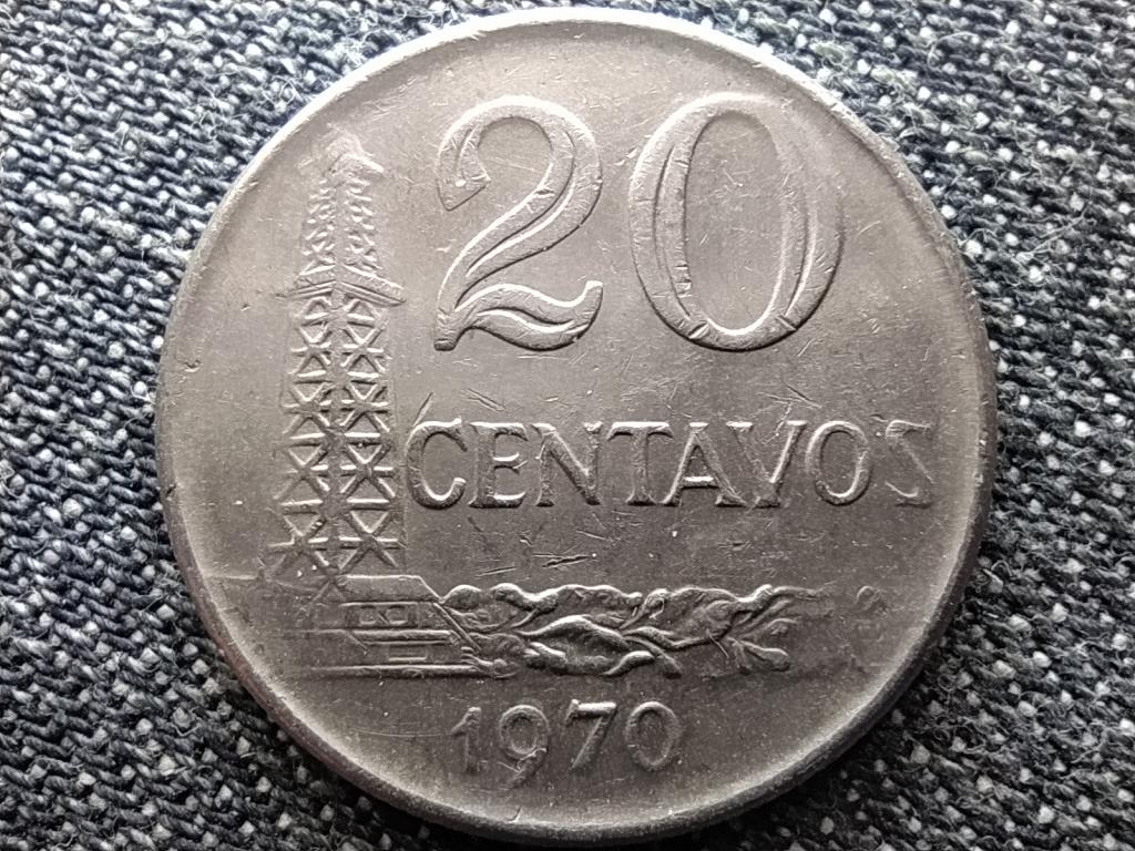 Brazília Brazil Szövetségi Köztársaság (1967-0) 20 Centavó