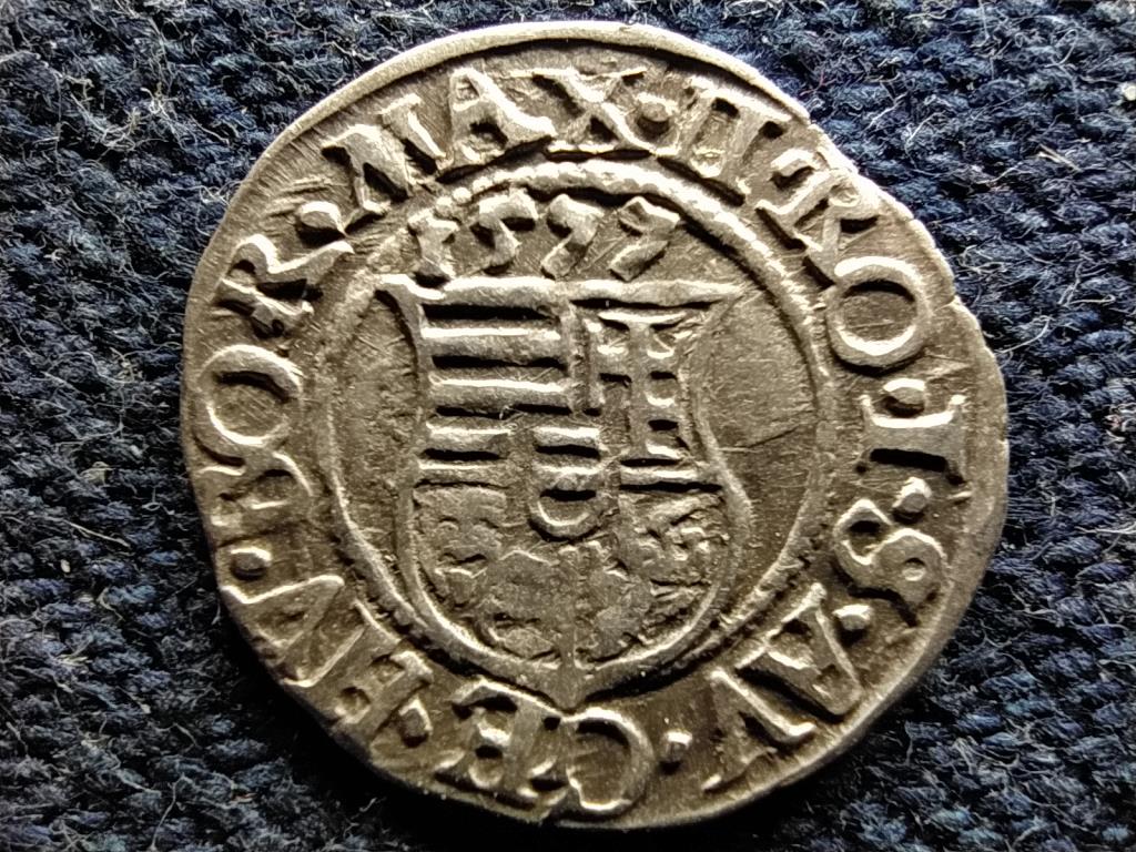 I. Miksa (1564-1576) .438 ezüst 1 Dénár ÉH767