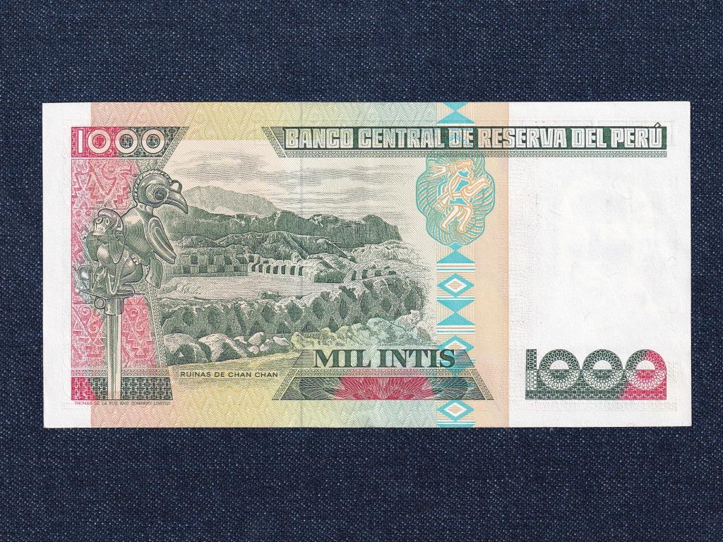 Peru 1000 inti bankjegy