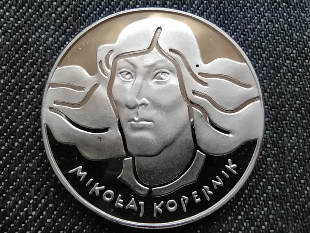 Lengyelország 500 éve született Kopernikusz .625 ezüst 100 Zloty