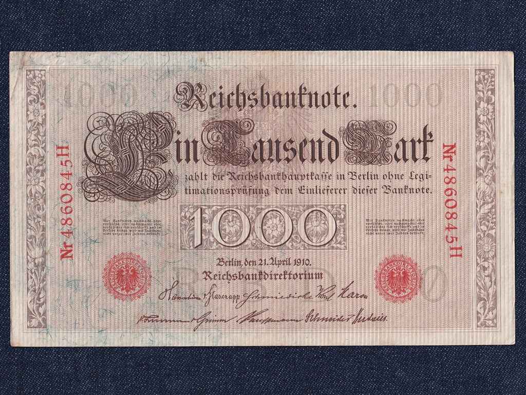 Németország Második Birodalom (1871-1918) 1000 Márka bankjegy