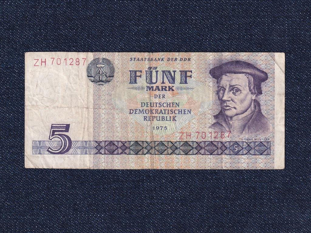 Németország NDK (1949-1990) 5 Márka bankjegy