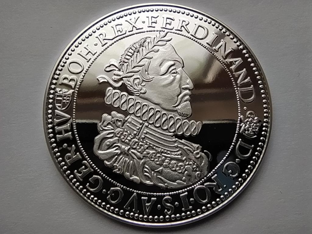 Magyar tallérok utánveretben II. Ferdinánd tallérja 1632 .999 ezüst