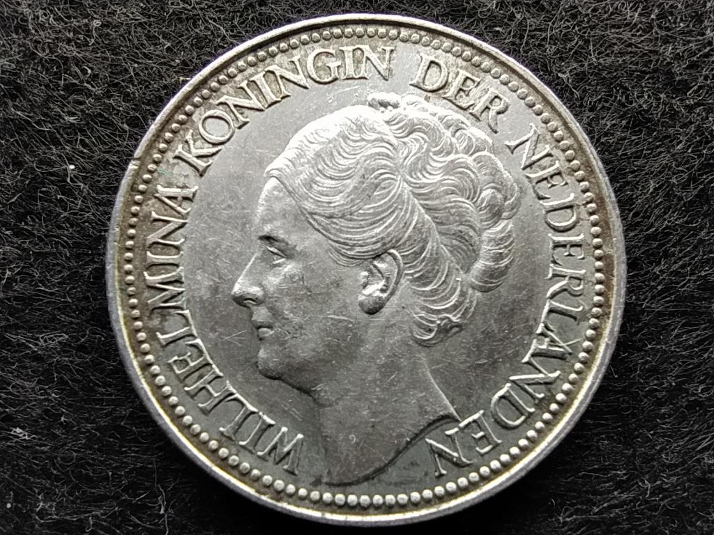 Hollandia I. Vilma (1890-1940, 1945-1948) .640 ezüst 25 Cent