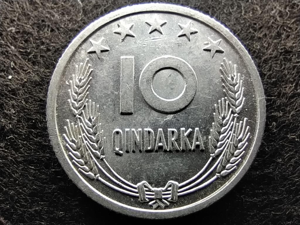 Albánia Szocialista Köztársaság (1945-1990) 10 Qindarka