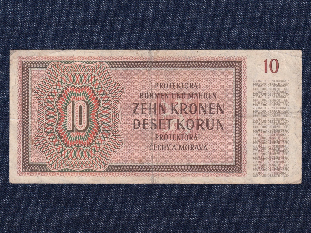 Csehország Cseh-Morva Protektorátus (1939-1945) 10 Korona bankjegy