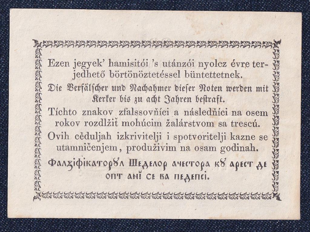 Szabadságharc (1848-1849) Kossuth bankó 30 Pengő Krajczárra bankjegy
