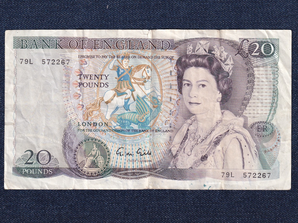 Anglia 20 Font bankjegy