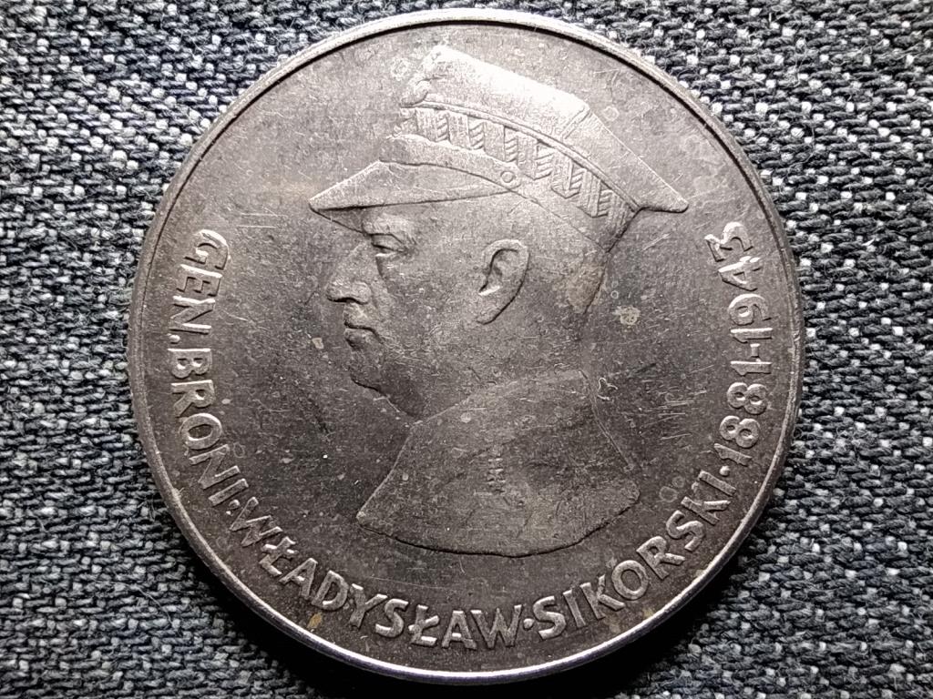 Lengyelország Władysław Sikorski tábornok 50 Zloty