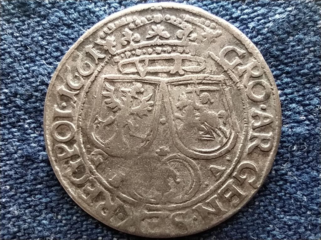Lengyel-Litván Unió II. János Kázmér (1649-1668) ezüst 6 groszy