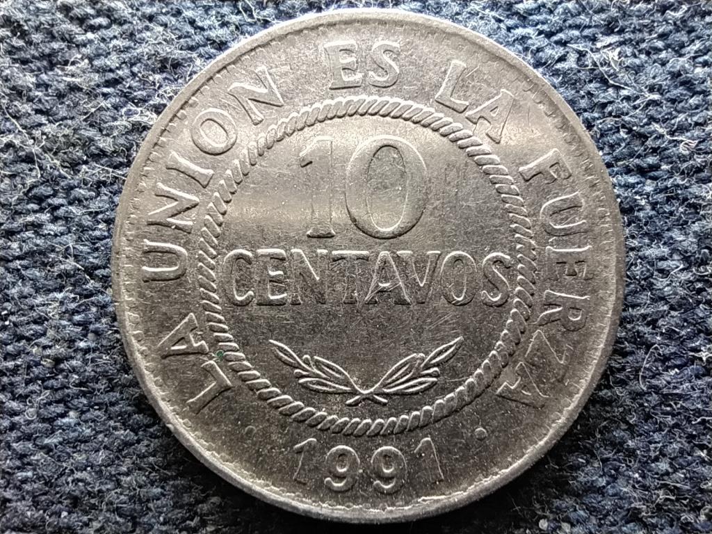 Bolívia Köztársaság (1825-2009) 10 Centavo