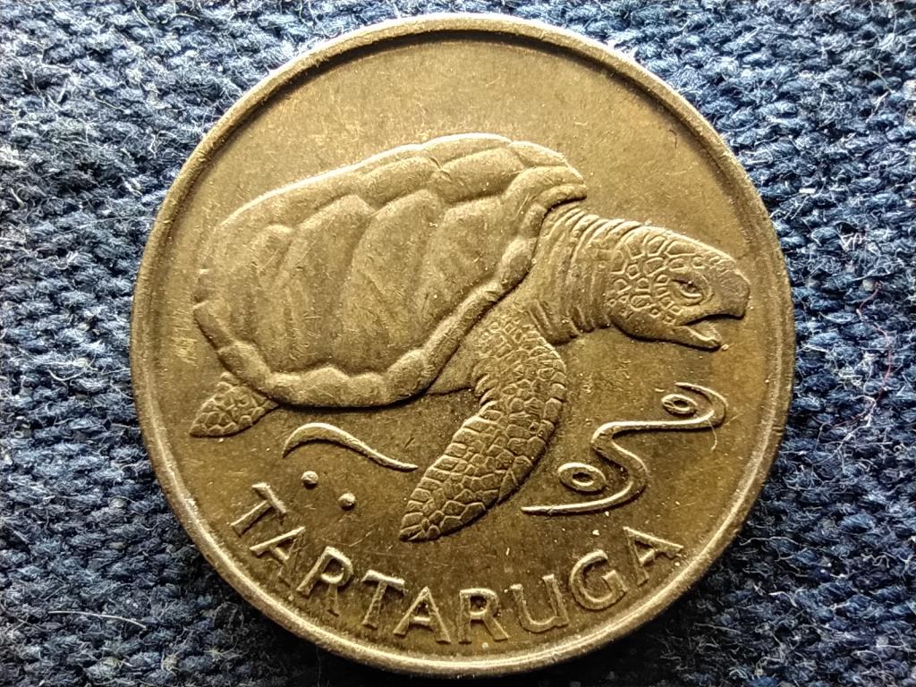 Zöld-foki Köztársaság tengeri teknős 1 escudo