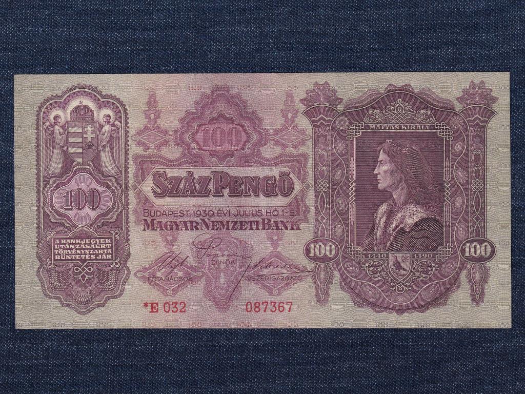 Második sorozat (1927-1932) csillagos 100 Pengő bankjegy