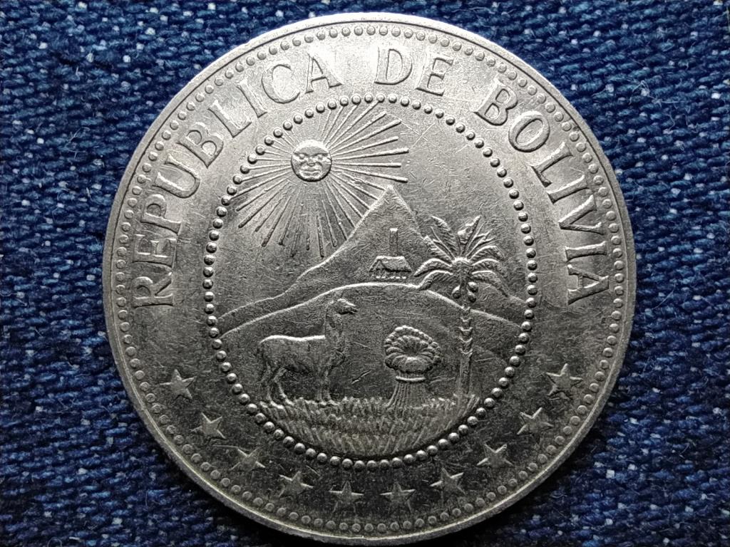 Bolívia Köztársaság (1825-2009) 50 Centavo