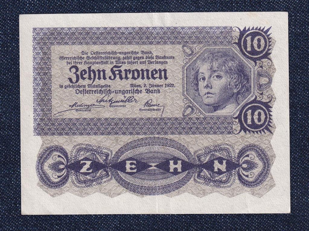 Ausztria 10 Korona bankjegy