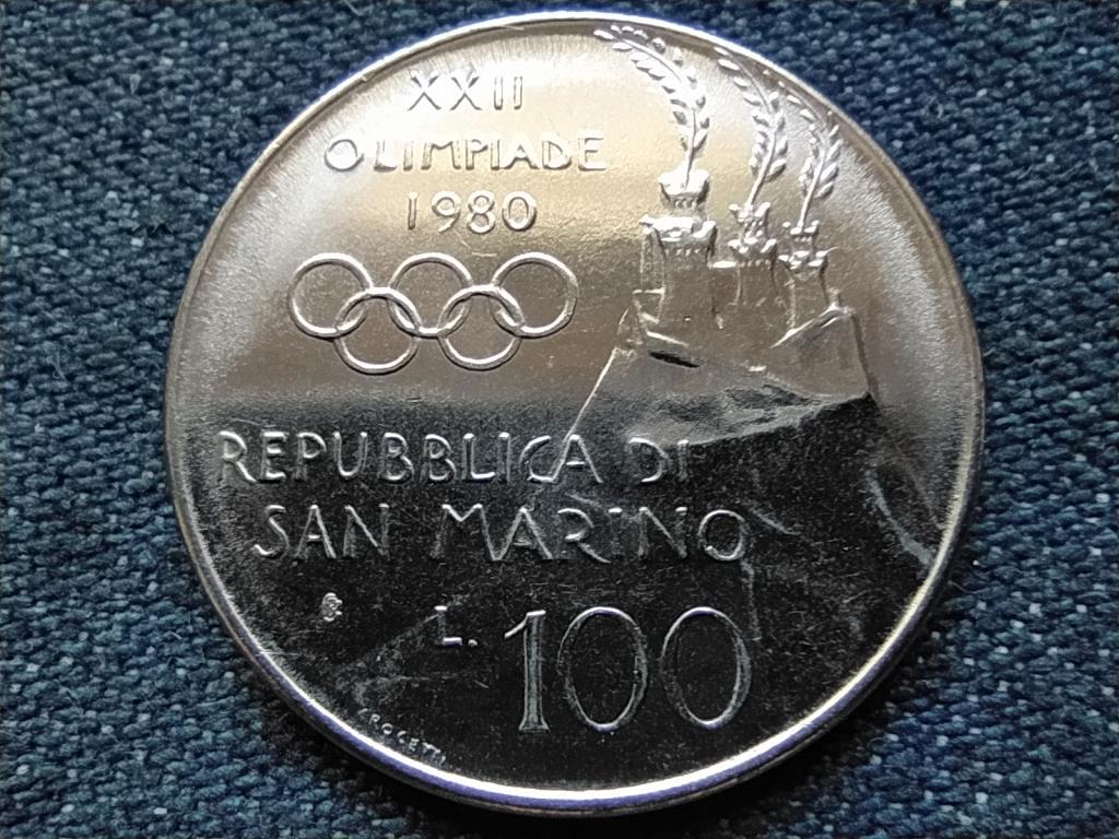 San Marino Nyári Olimpia 1980 Moszkva íjászat 100 Líra