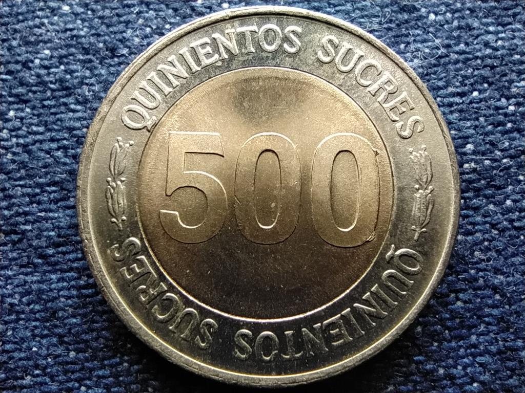Ecuador Központi Bank 70. évfordulója 500 Sucre