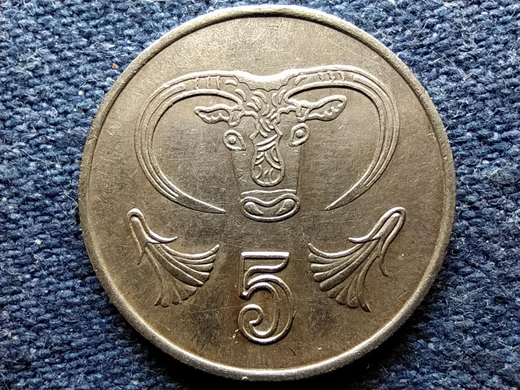 Ciprus Köztársaság (1960-0) 5 Cent