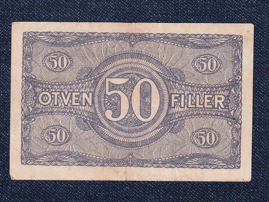 Pénztárjegy (1919-1920) 50 fillér bankjegy
