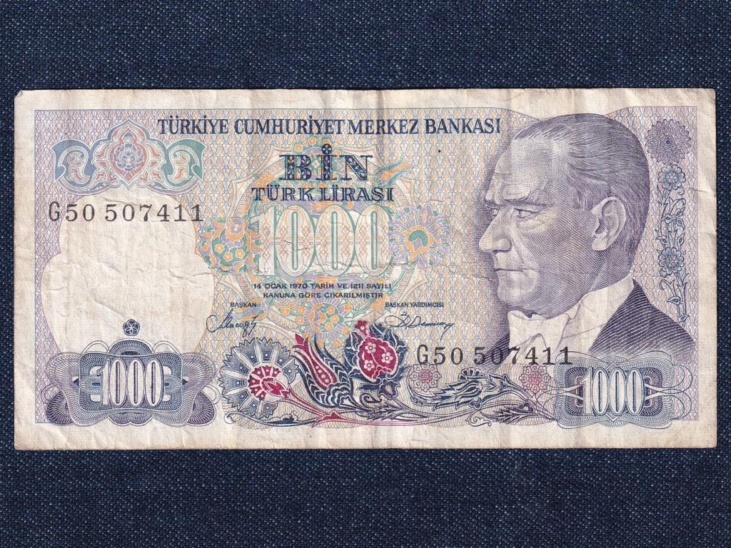 Törökország 1000 Líra bankjegy