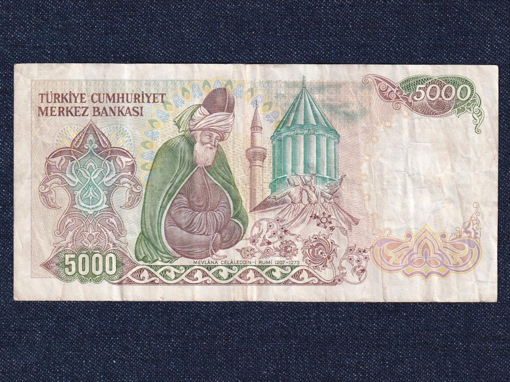 Törökország 5000 Líra bankjegy