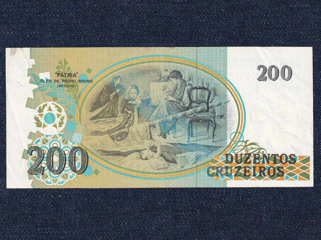 Brazília Brazil Szövetségi Köztársaság (1967-0) 200 Cruzeiro bankjegy