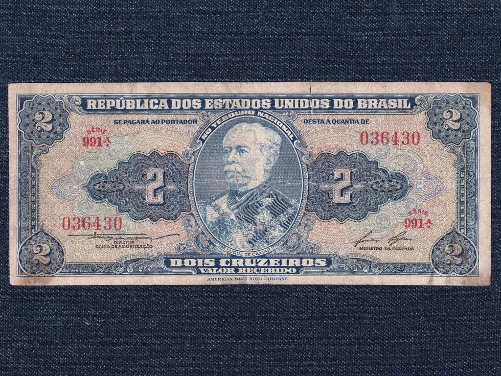 Brazíliai Egyesült Államok Köztársaság (1889-1967) 2 Cruzeiro bankjegy