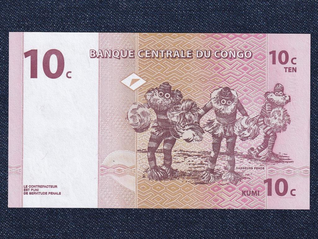 Kongó (Zaire) 10 cent bankjegy