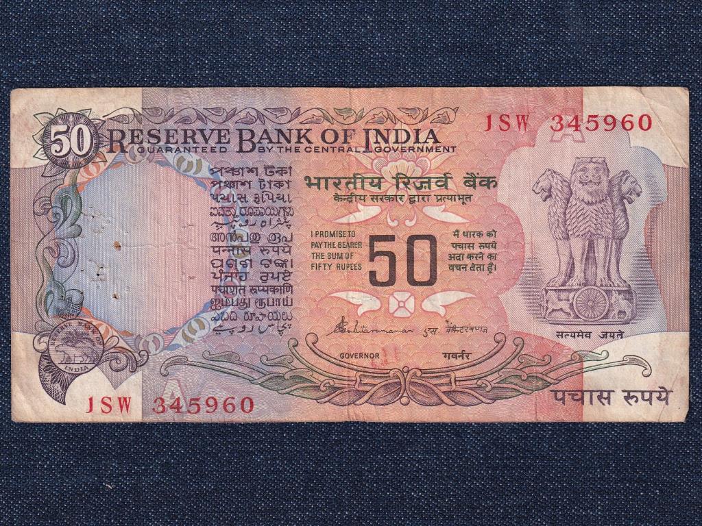 India 50 Rúpia bankjegy