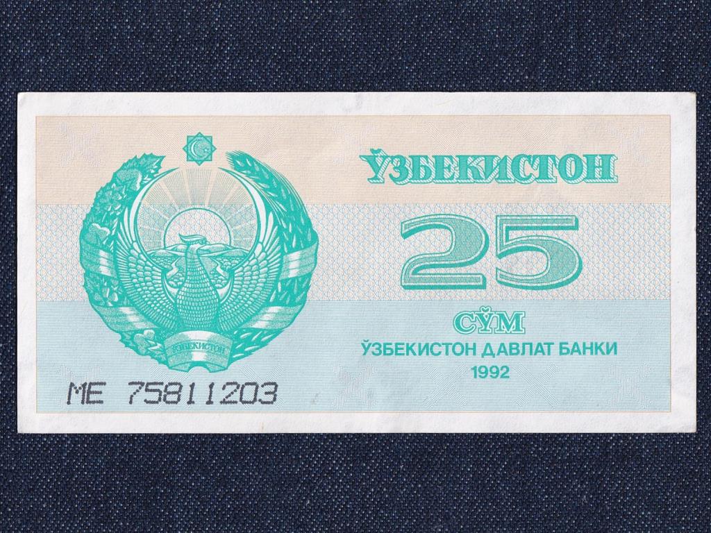 Üzbegisztán 25 som bankjegy