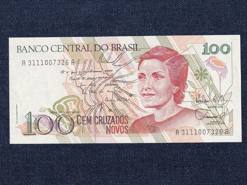 Brazília Brazil Szövetségi Köztársaság (1967-0) 100 Cruzado bankjegy