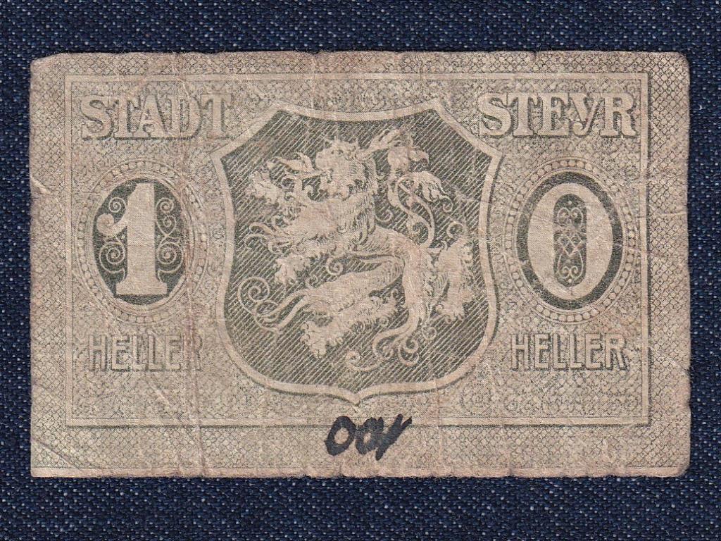 Ausztria Steyr 10 heller szükségpénz