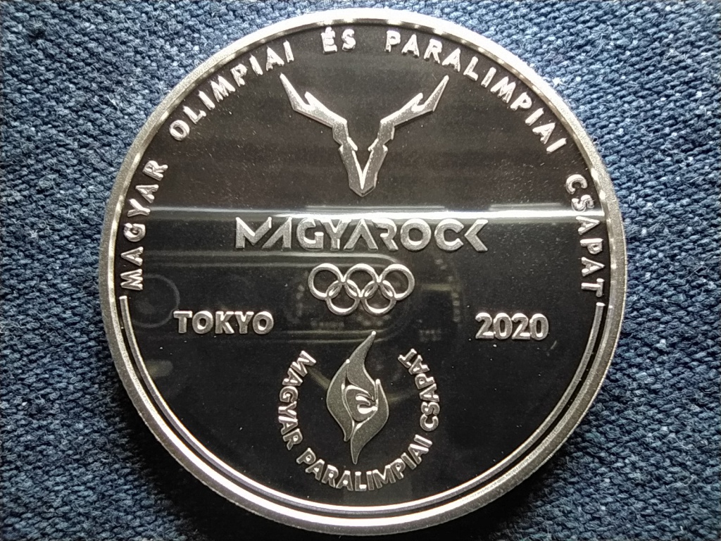 XXXII. Nyári Olimpiai és XVI. Nyári Paralimpiai Játékok .925 ezüst 10000 Forint