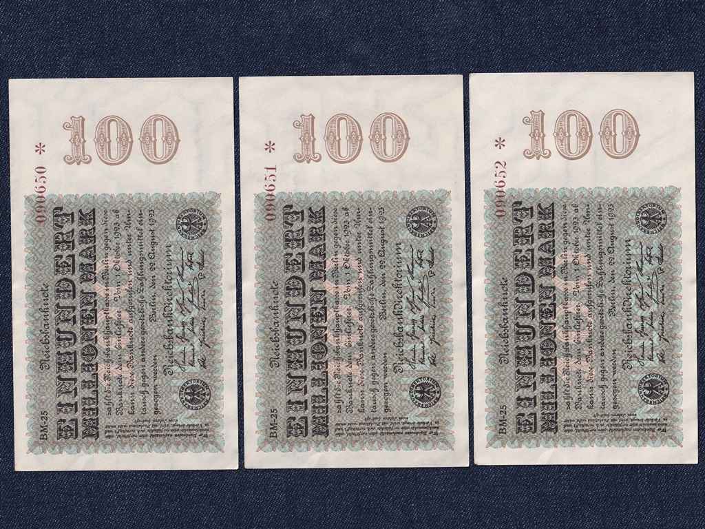 Németország bankjegy szett